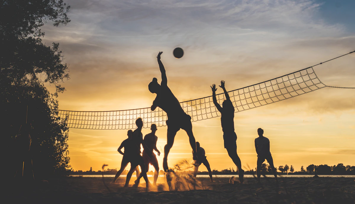 Beachvolleyball am Bernsteinsee